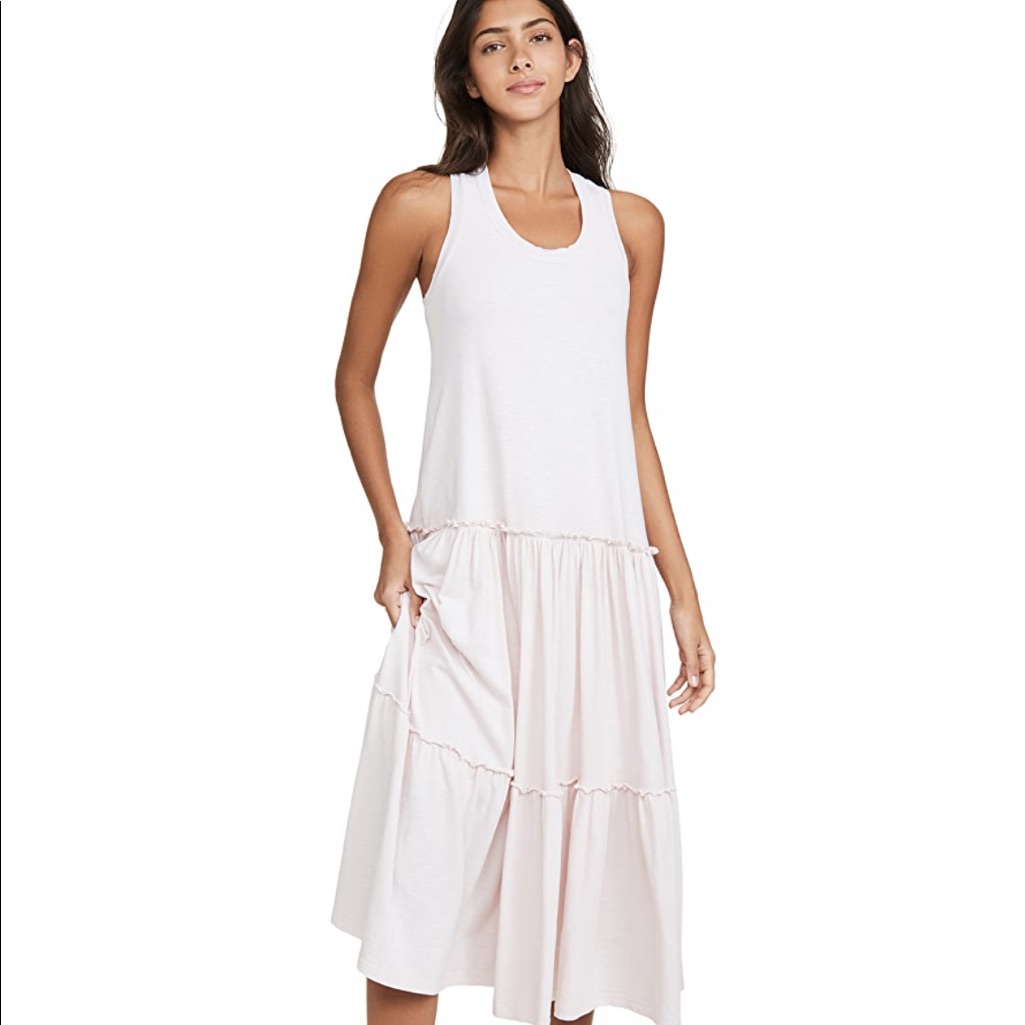 Sundry Tiered Racerback Midi